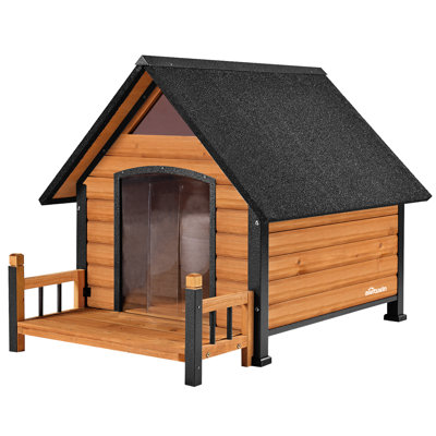 Tucker Murphy Pet™ Dawnie Wood Dog House & Reviews | Wayfair